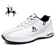 奈客保羅（Naikpllo）休閑鞋男鞋春夏百搭透氣運動(dòng)跑步鞋氣墊增高男士戶(hù)外旅游鞋波鞋男 白色 40