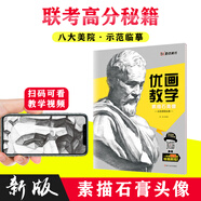 墨點美術(shù) 優(yōu)畫教學 素描石膏像（從五官到頭像）素描書入門教材 繪畫技法