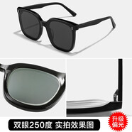 CAPONI尼龍偏光GM墨鏡男女太陽(yáng)眼鏡防紫外線開車大臉眼睛明星配近視度數(shù) A款偏光-雙眼250度（1.61超?。?
                                         title=