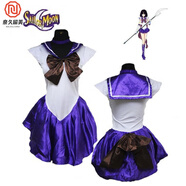 奈久留美日本cos動漫服裝 美少女戰(zhàn)士月野兔 Sailor Moon cosplay派對2025 紫色 M