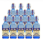 京道北京二鍋頭清香型白酒藍(lán)瓶42度500ml*12瓶