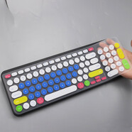 升派（ESPL） 羅1技 MK850 Craft MXKEYS 鍵盤膜電腦保護(hù)貼防塵罩 K780套臺(tái)式電腦筆記本鍵盤膜 K780五彩藍(lán)底