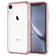 JETechJETech 蘋果iPhone XR 6.1英寸手機殼TPU軟邊PC背板防摔保護套 玫瑰金