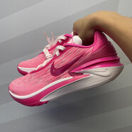 耐克（NIKE）【現貨】耐克 Nike Zoom GT Cut男子實(shí)戰籃球鞋運動(dòng)鞋 DJ6013-604  粉色 42