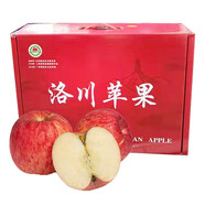 洛川蘋果陜西延安特產(chǎn)紅富士時令蘋果水果禮盒送蘋果生鮮新鮮脆甜整箱批發(fā) 12個80mm 嚴選果 禮盒裝