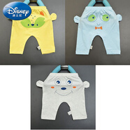 G.DUCKKIDS夏天男寶寶薄款彈力純棉褲女寶寶防蚊褲棉大PP褲0-4歲哈倫褲的 經(jīng)典黃藍灰3條 90碼(0-4個(gè)月)