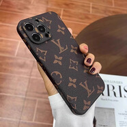 艾思度（iSido）皮質(zhì)適用蘋果15promax手機(jī)殼iphone13新款14pm軟殼12感防摔11網(wǎng)紅個(gè)性老花全包復(fù)古保護(hù)套男女潮 L皮質(zhì)大花【送鋼化膜】 iPhone 8 Plus