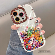英愷達(dá) 適用蘋果15Pro手機(jī)殼iphone15Pro保護(hù)套全包防摔抗指紋男女款創(chuàng)意高級保護(hù)殼泡芙殼彩色小公仔