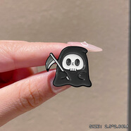 歐陽(yáng)先生萬(wàn)圣熊貓可愛(ài)胸針徽章衣服包包節日配飾掛飾飾品胸飾新款萬(wàn)圣 骷髏死神