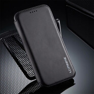 錦灝 iPhone8 Plus手機(jī)套磁吸翻蓋插卡支架功能蘋果6s/7保護(hù)殼商務(wù)簡約男女皮套全包防摔 5.5英寸蘋果7/8 Plus 翻蓋插卡【黑色】