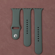原裝iwatch硅膠運動表帶 S5S6S7S8S9S10手表適用表帶原裝全新 橄欖色三節(jié)裝全新無盒 44/45/49mm與S10 46mm通用