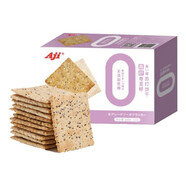Aji高纖藜麥奇亞籽黑麥蘇打餅干 245g 鮮香蔥薄脆餅干 高纖奇亞籽245g*1盒（12小包）