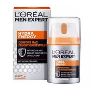歐萊雅（LOREAL）歐萊雅男士勁能冰酷水份露沁涼保濕醒膚露 潔面乳 七夕節(jié)禮物 歐萊雅男士極潤保濕霜 50ml