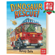 Dinosaur Rescue 英文原版 恐龍系列 恐龍救援隊 繪本 兒童英語啟蒙圖畫書 紙板書 英文版進口原版書籍