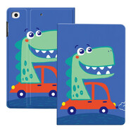 zoyu iPad mini2保護套迷你2適用于蘋(píng)果平板電腦mini3全包軟殼7.9英寸卡通可愛(ài) 開(kāi)小汽車(chē)的恐龍 mini1/2/3