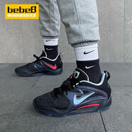 耐克（NIKE）【嚴(yán)選好物】 KD15 杜蘭特15 男子低幫實(shí)戰(zhàn)緩震運(yùn)動(dòng)休閑籃球鞋 黑藍(lán)DM1054-004 40.5