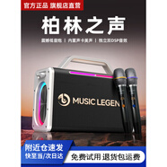 音樂(lè )傳奇 MUSIC LEGEND新款藍牙音箱柏林之聲音響話(huà)筒一體機自帶聲卡低音炮麥克風(fēng)戶(hù)外k歌專(zhuān)用家庭影院ktv套裝發(fā)燒級家用 官方直售｜V52【震撼音效】450W 無(wú)話(huà)筒+音效調節遙控