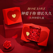 央創(chuàng)時(shí)尚【中國(guó)黃金授權(quán)】久伴鐘愛(ài)玫瑰花禮盒
