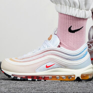 耐克（NIKE）新款女鞋  air max 97運動休閑緩震透氣跑步鞋 DD8500-161 彩虹漸變 35.5