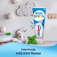 Aquafresh英國進(jìn)口全系兒童成人年齡段牙膏牙刷 可吞食嬰幼兒牙膏乳牙防蛀 Aquafresh兒童牙膏50毫升 0-2歲