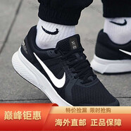 耐克（NIKE）男鞋夏新款運(yùn)動(dòng)鞋KAISHI RUN網(wǎng)面透氣輕便緩震跑步鞋654473-010 CU3517-004/RUN SWIFT黑白 39
