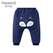 哈貝比兒童褲子嬰兒褲子新生兒冬季寶寶保暖長(cháng)褲女童褲子一歲寶寶 環(huán)夢(mèng)之旅長(cháng)褲 73（6-12）月