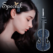 special時(shí)尚發(fā)夾劉海夾高檔發(fā)卡邊夾一字夾小提琴個(gè)性發(fā)夾橫夾 個(gè)性小提琴一字夾