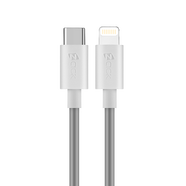 【9成新】Zack扎克 蘋果MFi認(rèn)證 Type-C數(shù)據(jù)線通用iPhone12/11Pro/XSMax/XR/SE2/8p/7手機(jī)兼容充電線快充iPad平板 深灰