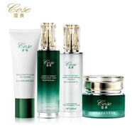 蔻賽（cose） Cose蔻賽護(hù)膚品 組合裝 植萃清瀅透潤(rùn)柔膚水115ml補(bǔ)水肌膚 潔面+柔膚水+凝萃乳+菁萃霜