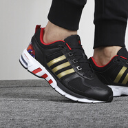 阿迪達(dá)斯 （adidas）男鞋跑步鞋2025夏季新款健身訓(xùn)練運(yùn)動(dòng)鞋舒適耐磨防滑透氣休閑鞋 GZ7608 EQT/氣墊鞋 44.5