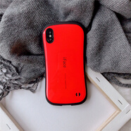 廷家和 IFace蘋果xs max手機(jī)殼iphoneXR保護(hù)套全包防摔7/8plus小蠻腰6s潮女款 iface紅色+掛繩 蘋果x/xs通用