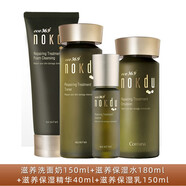 NOKDUnokdu eco 36.9° 韓國高麗雅娜nokdu綠豆美顏滋養(yǎng)保濕護膚品套裝 潔面+水+乳液+精華