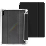 迅美樂(lè )ipad保護套2021款10.2寸蘋(píng)果平板ipad987pro11帶筆槽mini6Air45 氣囊筆槽[黑色]送電容筆 pro2018款11寸