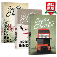 英文原版 馬普爾小姐探案第三季3冊套裝 Miss Marple 阿加莎系列驚悚懸疑推理偵探小說
