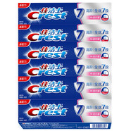 佳潔士全優(yōu)七效牙膏清潔牙齒呵護牙齦清新口氣長(cháng)效舒爽男女成人牙膏 快速抗敏120g*6支 佳潔士