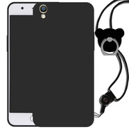 魅上 oppor9手機殼r9m男款個性創(chuàng)意plus潮軟硅膠0pp0全包防摔女款掛繩帶支架保護套 黑色 oppor9/r9m