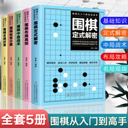 【正版包郵】圍棋從入門到實戰(zhàn)高手圍棋書 全5冊 圍棋書籍 兒童圍棋初學(xué)教程速成圍棋書幼兒少兒圍棋教材套裝 小學(xué)生成人版中級攻略寶典棋譜打譜入門與技巧聶衛(wèi)平 圍棋從入門到實戰(zhàn)高手 全5冊