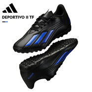 阿迪達(dá)斯阿迪達(dá)斯足球鞋Deportivo Ⅱ TF碎釘人工草成人青少年比賽訓(xùn)練鞋 HP2519【黑藍(lán)】 42.5