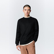 森馬（Semir）森馬針織衫男春時(shí)尚簡約毛衫韓系簡約休閑打底毛衣 E款-黑色90001 S