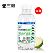 三諾檸檬味葡萄糖補(bǔ)水液健身運(yùn)動(dòng)能量飲料體考比賽補(bǔ)體力450ml*15整箱