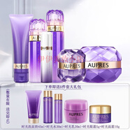 歐珀萊（AUPRES）時光鎖膠原潔面護膚品套裝 （ 提拉塑顏緊致 ） 潔面+水+精華+眼霜+乳+面霜