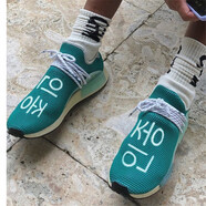 阿迪達(dá)斯 （adidas）HU NMD x pharrell 菲董聯(lián)名款休閑跑鞋GY0092 Q46466 44.5
