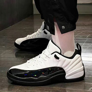 耐克（NIKE）AIR JORDAN 12 AJ12 喬12男子籃球鞋 130690 CT8013 黑白 東單DO8726-100 42.5