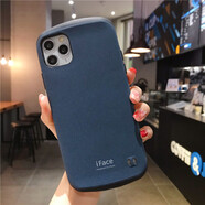 廷家和 iface適用于蘋(píng)果11promax手機殼磨砂iphone11防摔保護套11pro潮男女外殼 【蘋(píng)果11promax】4代磨砂藍