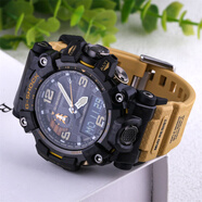 卡西歐大泥王三代 GSHOCK太陽(yáng)能電波藍牙高度溫度戶(hù)外學(xué)生手表GWG-B1000 GWG-2000-1A5沙漠色大泥二代