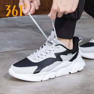 男鞋運動(dòng)鞋男新款休閑鞋皮面防水皮面保暖跑步鞋子男士軟底旅游鞋 光子灰曜石黑6703皮面 39 39