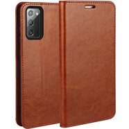 iCoverCase 三星note20Ultra手機(jī)殼galaxynote20保護(hù)套全包防摔皮套 三星note20棕色