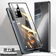 零點(diǎn)盾【360°全包】零點(diǎn)盾vivox60手機(jī)殼x60pro保護(hù)套pro+雙面玻璃手機(jī)套磁吸防摔全包 X60Pro【原力黑】 【鏡頭保護(hù)+前后全包】