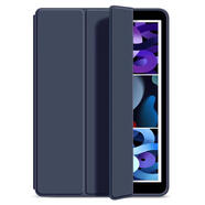 適用原裝ipad第五代保護(hù)殼ipad5 ipad6保護(hù)套六代20172018款蘋(píng)果平板 深藍(lán)無(wú)筆槽 ipad5/ipad69.7英寸