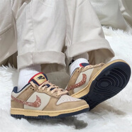 耐克（NIKE）Dunk Low小麥色舒適百搭輕便低幫運動休閑舒適防滑耐磨復古板鞋 HQ3640-790小麥色 39 (245mm)